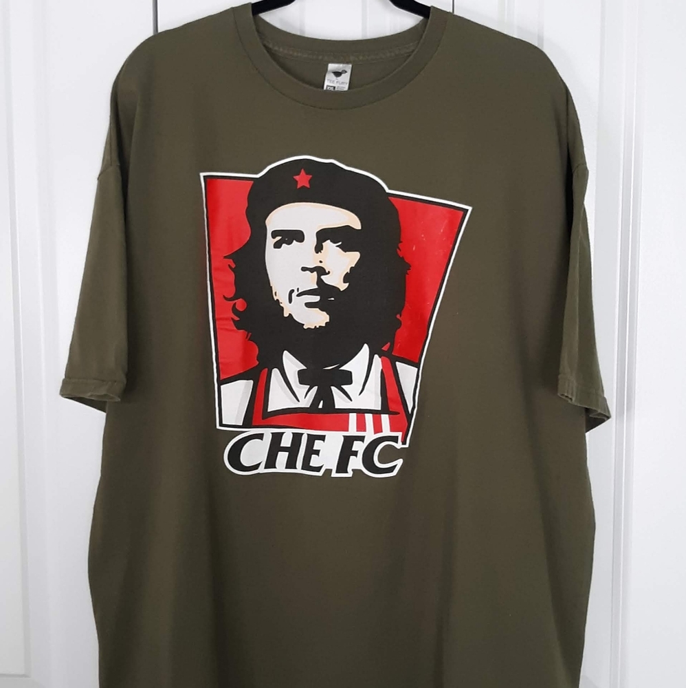 Che Guevara Parody KFC Logo CHEFC T-Shirt XXL